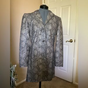 Bill Blass animal print pantsuit